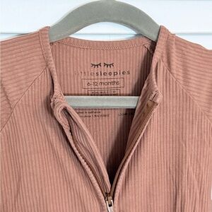 Little Sleepies Ribbed Zippie